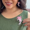 Axolotl Brooch  -  Erstwilder  -  Quirky Resin and Enamel Accessories