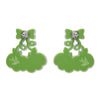 Pair O'Pumpkins Drop Earrings  -  Erstwilder  -  Quirky Resin and Enamel Accessories