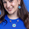 Evil Eye Amulet Necklace  -  Erstwilder  -  Quirky Resin and Enamel Accessories