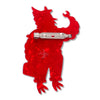 Scarlet Ignition Brooch