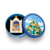 Aegean Feline Brooch  -  Erstwilder  -  Quirky Resin and Enamel Accessories
