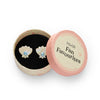Saltwater Wisdom Stud Earrings  -  Erstwilder  -  Quirky Resin and Enamel Accessories