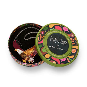 The Bold Bald Eagle Necklace  -  Erstwilder  -  Quirky Resin and Enamel Accessories