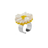 She Loves Me Daisy Statement Ring Medium (IMPERFECT)