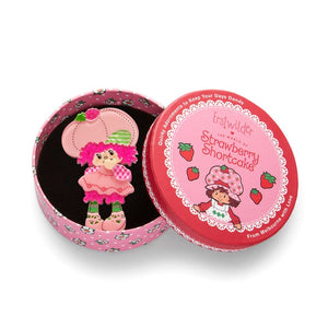 Raspberry Tart Brooch (IMPERFECT)  -  Erstwilder  -  Quirky Resin and Enamel Accessories