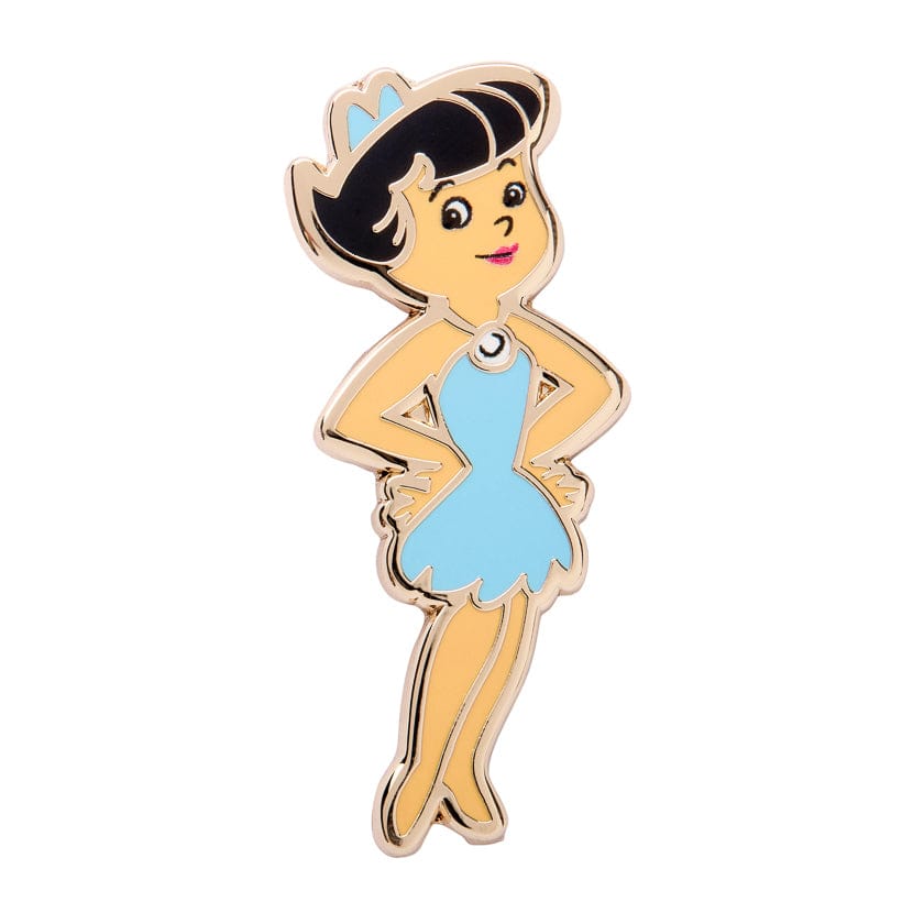 Betty Rubble Enamel Pin  -  Erstwilder  -  Quirky Resin and Enamel Accessories