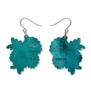 Sunshine Wattle Drop Earrings  -  Erstwilder  -  Quirky Resin and Enamel Accessories
