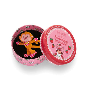 Rhubarb Mini Brooch  -  Erstwilder  -  Quirky Resin and Enamel Accessories