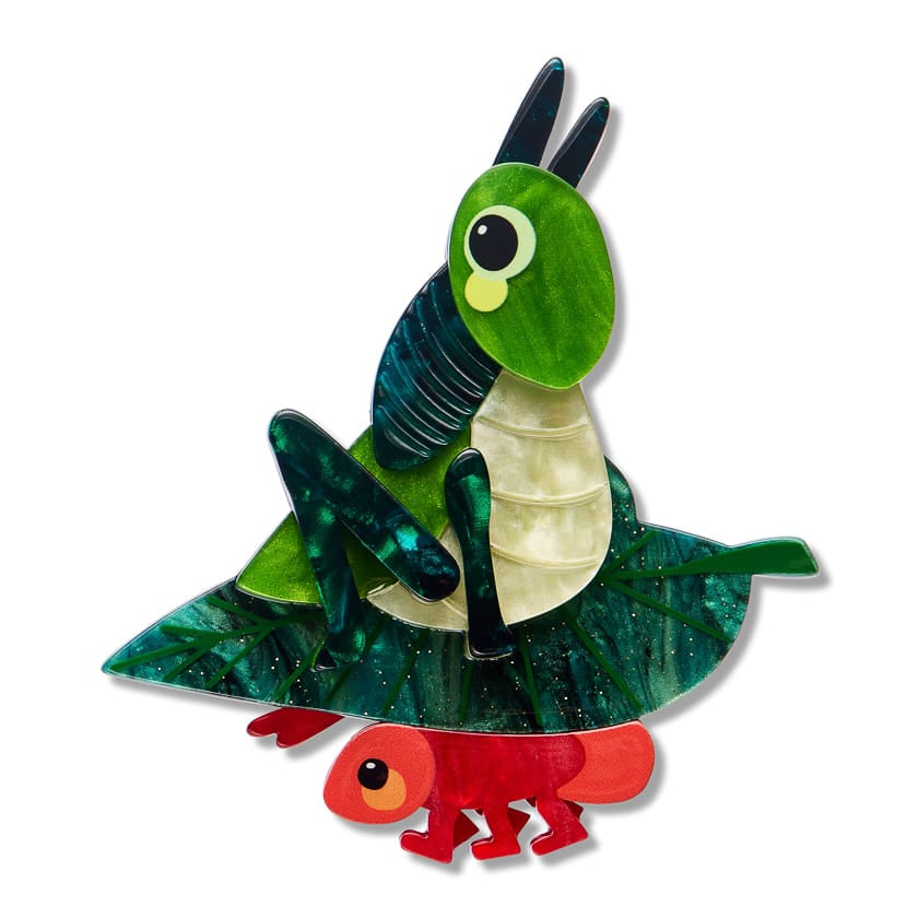Meal Prep Brooch  -  Erstwilder  -  Quirky Resin and Enamel Accessories