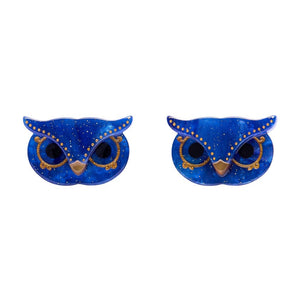 Guadeloupe the Saint Stud Earrings  -  Erstwilder  -  Quirky Resin and Enamel Accessories