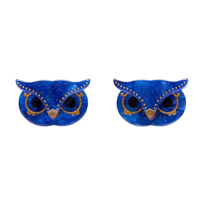 Guadeloupe the Saint Stud Earrings  -  Erstwilder  -  Quirky Resin and Enamel Accessories