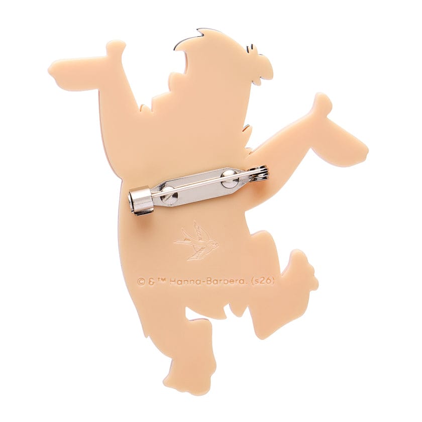 Fred Flintstone Brooch  -  Erstwilder  -  Quirky Resin and Enamel Accessories