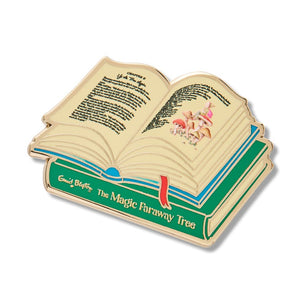 The Magic Faraway Tree Book Enamel Pin  -  Erstwilder  -  Quirky Resin and Enamel Accessories