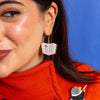 Story Book Drop Earrings - Gold