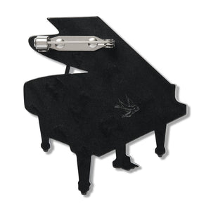 Play It Again Brooch  -  Erstwilder  -  Quirky Resin and Enamel Accessories