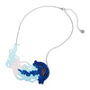 Slippin’ Under Necklace  -  Erstwilder  -  Quirky Resin and Enamel Accessories