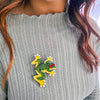 Tjawan Ritjinguthinha Brooch  -  Erstwilder  -  Quirky Resin and Enamel Accessories
