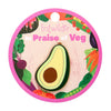 Avocado Affair Enamel Pin  -  Erstwilder  -  Quirky Resin and Enamel Accessories