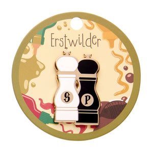 Seasoned to Perfection Enamel Pin  -  Erstwilder  -  Quirky Resin and Enamel Accessories
