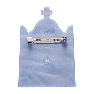 Aegean Feline Brooch  -  Erstwilder  -  Quirky Resin and Enamel Accessories