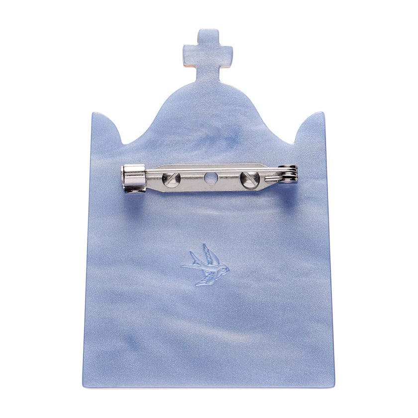 Aegean Feline Brooch  -  Erstwilder  -  Quirky Resin and Enamel Accessories