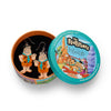 Fred Flintstone Drop Earrings  -  Erstwilder  -  Quirky Resin and Enamel Accessories