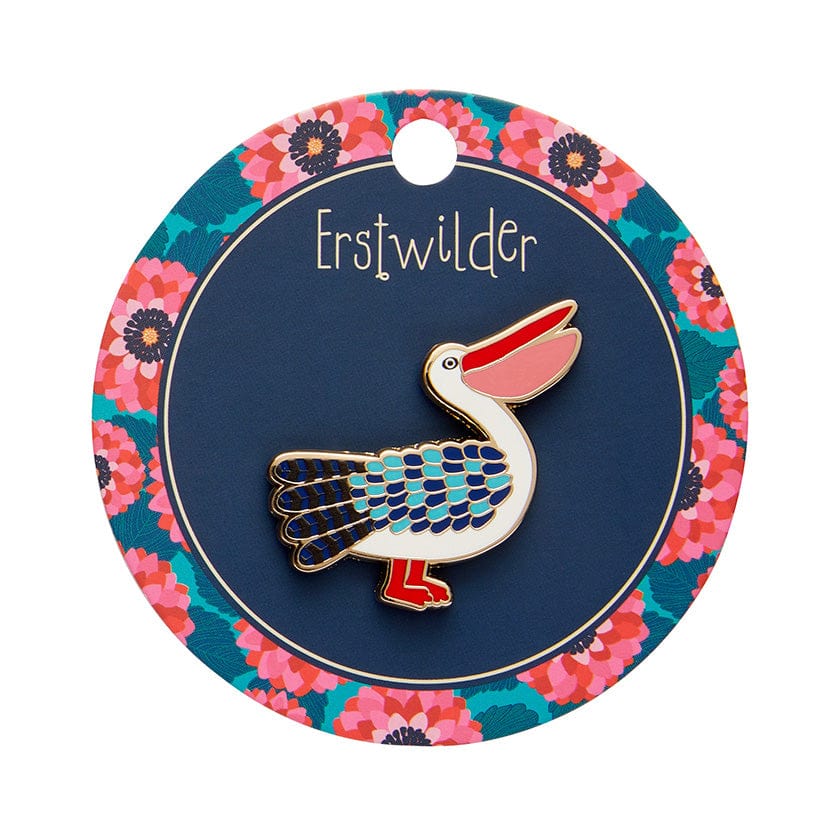 Pelican Perfection Enamel Pin Erstwilder