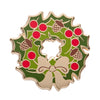 Forest Wreath Enamel Pin  -  Erstwilder  -  Quirky Resin and Enamel Accessories