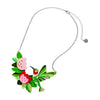 The Riveting Ruby-Throated Hummingbird Necklace  -  Erstwilder  -  Quirky Resin and Enamel Accessories