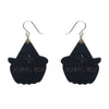 Witch O'Lantern Drop Earrings (IMPERFECT)  -  Erstwilder  -  Quirky Resin and Enamel Accessories