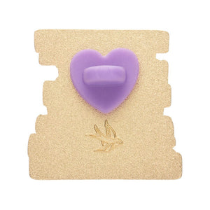 Jane Austen Book Club Enamel Pin  -  Erstwilder  -  Quirky Resin and Enamel Accessories