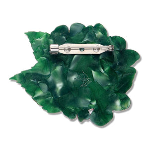 Heartfelt Hydrangea Brooch  -  Erstwilder  -  Quirky Resin and Enamel Accessories