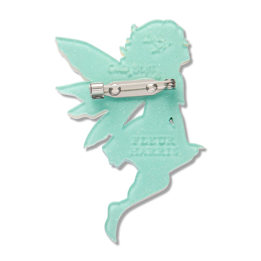 Silky the Fairy Brooch  -  Erstwilder  -  Quirky Resin and Enamel Accessories