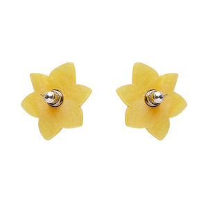 Delightful Daffodil Stud Earrings  -  Erstwilder  -  Quirky Resin and Enamel Accessories