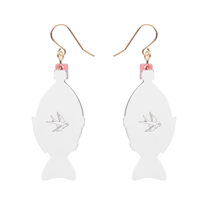 Soy Sensations Drop Earrings  -  Erstwilder  -  Quirky Resin and Enamel Accessories