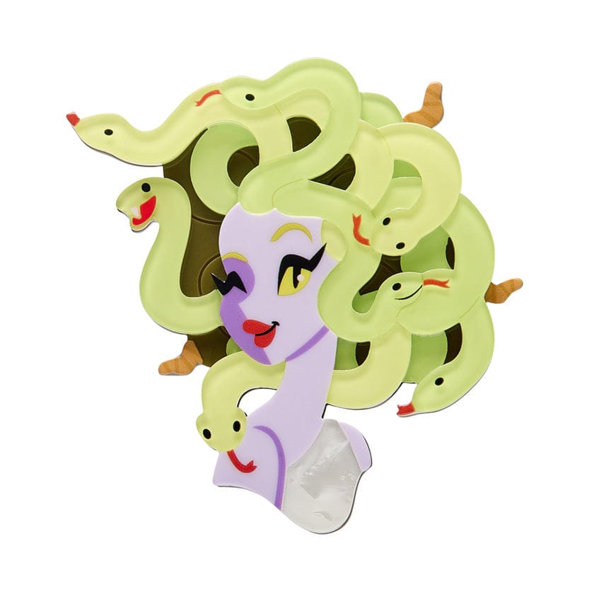 Don't Look Now Brooch  -  Erstwilder  -  Quirky Resin and Enamel Accessories