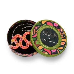 The Rowdy Rattlesnake Necklace  -  Erstwilder  -  Quirky Resin and Enamel Accessories