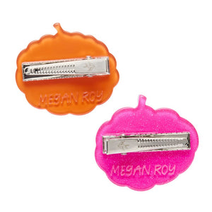 Just Gourdgeous Hair Clips Set - 2 Piece  -  Erstwilder  -  Quirky Resin and Enamel Accessories