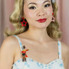 Roll Up! Roll Up! Brooch  -  Erstwilder  -  Quirky Resin and Enamel Accessories