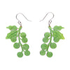 Vine & Dandy Drop Earrings  -  Erstwilder  -  Quirky Resin and Enamel Accessories