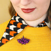 Fang Time Bat Mini Brooch  -  Erstwilder  -  Quirky Resin and Enamel Accessories