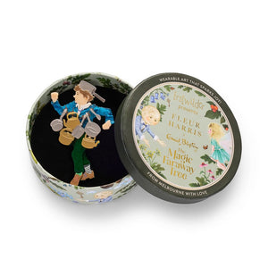 Saucepan Man Brooch  -  Erstwilder  -  Quirky Resin and Enamel Accessories