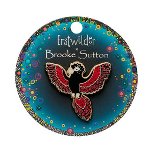Kurri Kurri Marrpu Enamel Pin  -  Erstwilder  -  Quirky Resin and Enamel Accessories