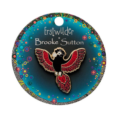 Kurri Kurri Marrpu Enamel Pin  -  Erstwilder  -  Quirky Resin and Enamel Accessories