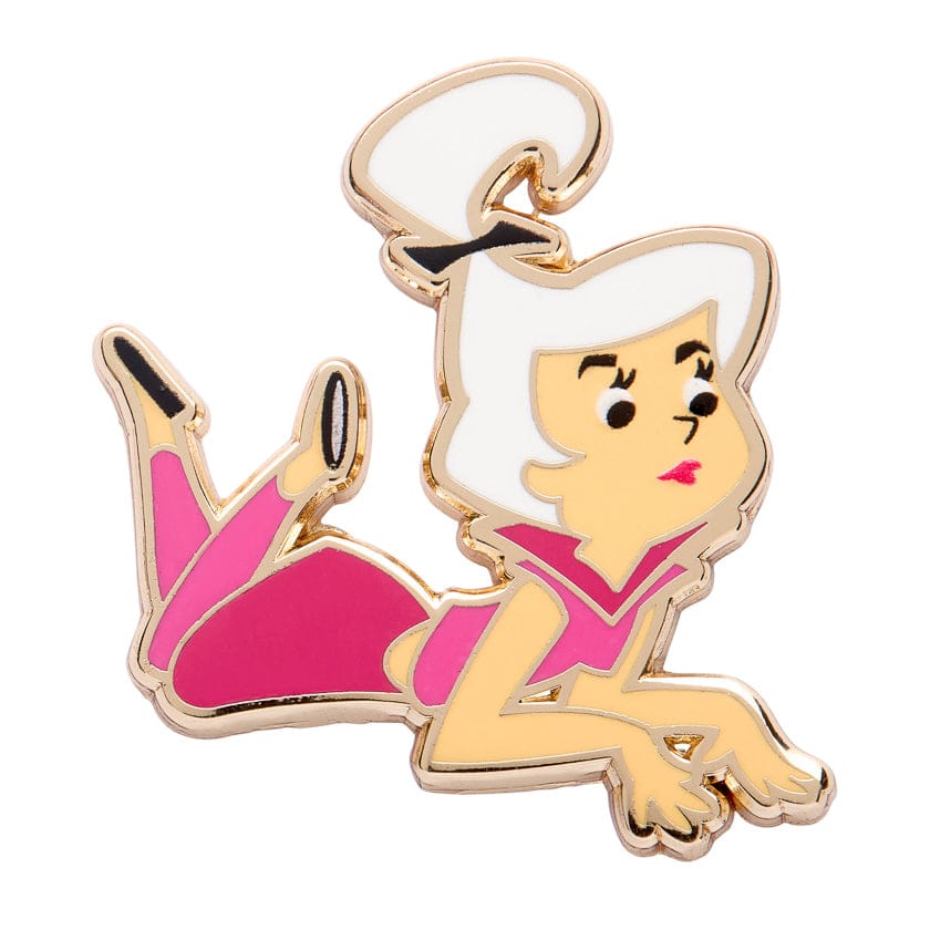 Judy Jetson Enamel Pin  -  Erstwilder  -  Quirky Resin and Enamel Accessories