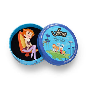 Jane Jetson Brooch  -  Erstwilder  -  Quirky Resin and Enamel Accessories