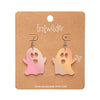 Glitter Ghost Drop Earrings - Irridescent  -  Erstwilder Essentials  -  Quirky Resin and Enamel Accessories