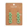 Boo Drop Earrings - Glow in the Dark  -  Erstwilder Essentials  -  Quirky Resin and Enamel Accessories