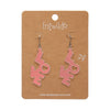 LOVE Drop Earrings - Iridescent  -  Erstwilder Essentials  -  Quirky Resin and Enamel Accessories