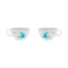 Tea and Sympathy Stud Earrings  -  Erstwilder  -  Quirky Resin and Enamel Accessories